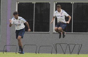 Camacho treina pela manhã no CT Joaquim Grava