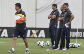 Comisso tcnica comanda treino da tarde no CT