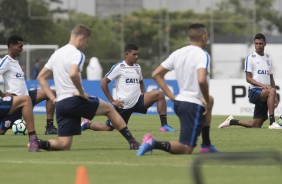 Elenco se reuniu essa manhã para treinamento