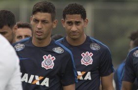 Marciel e Pablo no treino da tarde