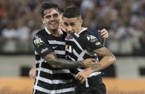 Gabriel marcou seu primeiro gol com a camisa do Corinthians diante do Luverdense