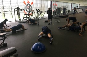 Jogadores que atuaram em Campinas permaneceram na academia nesta segunda