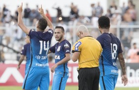 Diante da Ponte Preta, Lo Santos entrou para  marcar seu primeiro gol pelo Corinthians