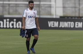 Guilherme durante treino da tarde