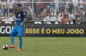 Lo Santos entrou no segundo tempo do jogo que terminou em empate contra a Ponte Preta