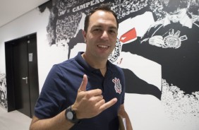 Fedato, fisiologista do Timão, chega à Arena para duelo contra o Luverdense