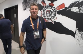 Walmir Cruz chega à Arena antes do duelo contra o Luverdense