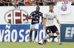 Gabriel recebeu mais um cartão amarelo contra a Ferroviária, pelo Campeonato Paulista