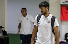 Camacho antes do duelo contra a Ferroviria, pelo Paulisto