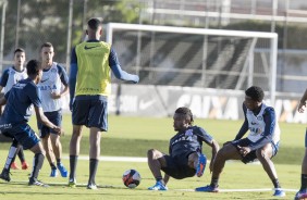 Corinthians realizou treinamento ttico nesta tera-feira