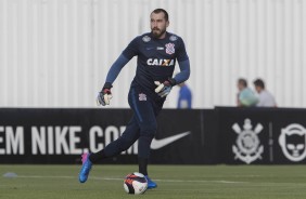 Recém-inscrito para o mata-mata do Paulistão, Walter participou do treino