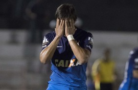 Romero lamenta chance perdida diante o Botafogo-SP, pelo Paulistão
