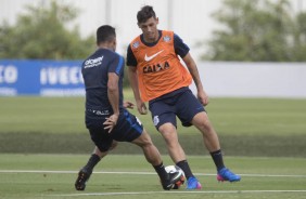 Rodrigo Figueiredo no treino