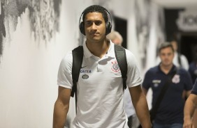 Pablo antes do jogo contra o Botafogo-SP, pelo Paulisto