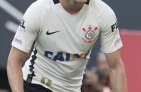 Rodriguinho marcou o gol que garantiu a vitria nas quartas de final contra o Botafogo-SP