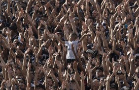 Torcida marcou presente na Arena contra o Botafogo-SP