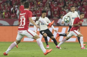 Narquinhos Gabriel e Arana em ao contra o Internacional pela Copa do Brasil