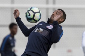 Lo Prncipe durante a reapresentao do Corinthians