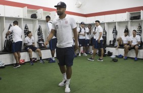 Felipe Bastos se preparando para encarar o São Paulo, pelo Paulistão