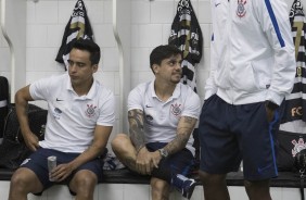 Jadson, Fagner e Jô se preparando para encarar o São Paulo, pelo Paulistão