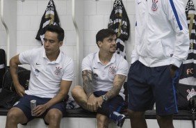 Jadson, Fagner e J se preparando para encarar o So Paulo, pelo Paulisto