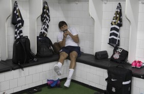 Romero se preparando para encarar o São Paulo, pelo Paulistão