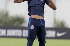 Carlinhos, que se recuperava de lesão, participou da atividade