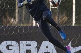 Matheus Vidotto durante reapresentao do time aps ser eliminado pelo Internacional, na Arena