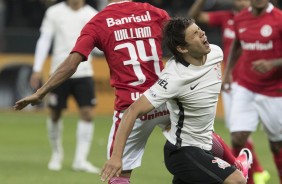 Romero sofreu faltas duras contra o Internacional, pela Copa do Brasil