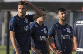Os atletas titulares no último duelo permaneceram na academia do CT