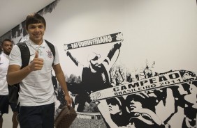 Romero antes da semifinal contra o São Paulo, pelo Campeonato Paulista