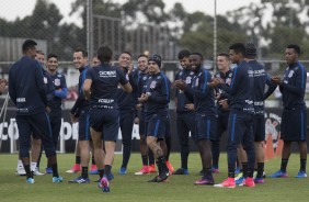 O Corinthians entra em campo neste domingo, contra a Ponte Preta