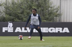 Paulo Roberto durante treino preparatório para a final contra a Ponte