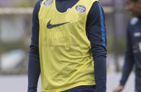 Warian durante treino preparatório para a final contra a Ponte