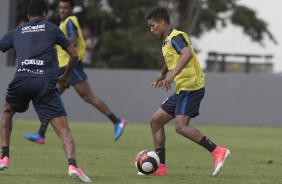 Pedrinho o foi destaque da reapresentação do Corinthians