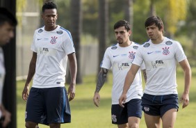 Corinthians realizou treinamento nesta terça, no CT Joaquim Grava