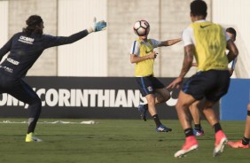 Apenas os jogadores que no atuaram na final participaram do treino