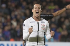 o primeiro gol contra a La U saiu dos pés de Rodriguinho