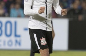 Rodriguinho é o artilheiro do Corinthians no ano. Contra a La U marcou seu nono gol