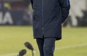 Técnico Carille comandou mais uma vitória corinthiana. A vítima dessa vez foi a La U