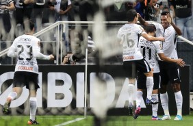 O atacante deixou o Timão na vantagem no resultado parcial