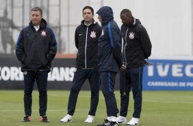 Carille e sua comissão técnica comandaram o treinamento