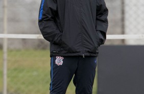 O técnico Carille prepara o elenco para enfrentar o Vitória, na Bahia