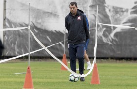O técnico Carille tem trabalhado muito com a descontração entre os jogadores