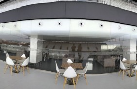 Bela imagem da Business Lounge da Arena Corinthians