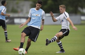 Pedro e Marlone: inseparáveis no Timão