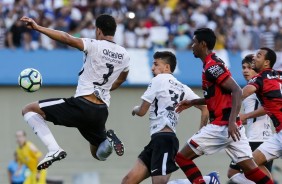 A dupla de zaga diante do Atletico-Go foi formada por Pablo e Pedro Henrique