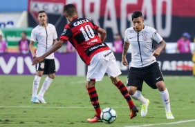 Arana em partida contra o Atltico-GO