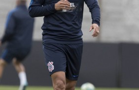 Giovanni Augusto no treino dessa terça-feira