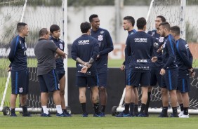 No treino de hoje o foco foi no clssico contra o Santos